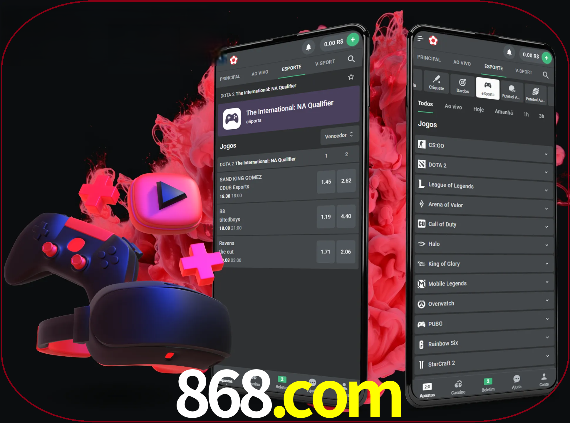 Para ter a aplicação móvel 868 no seu smartphone, basta descarregar o ficheiro apk e seguir as instruções.