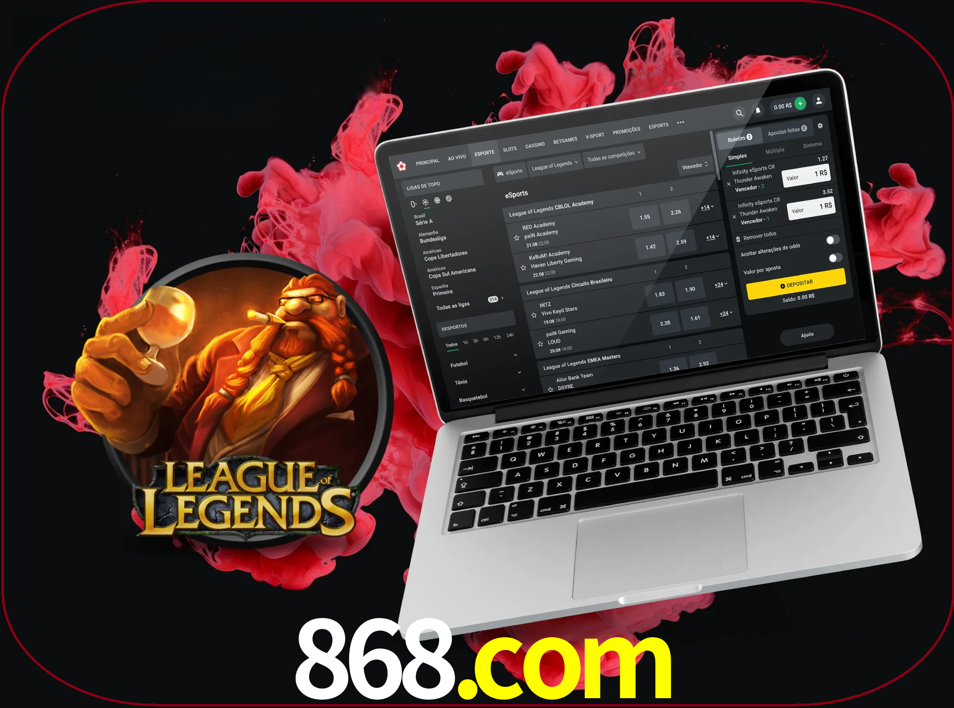 Se é um fã deste jogo, muitos torneios fantásticos que o vão surpreender estão disponíveis no 868.