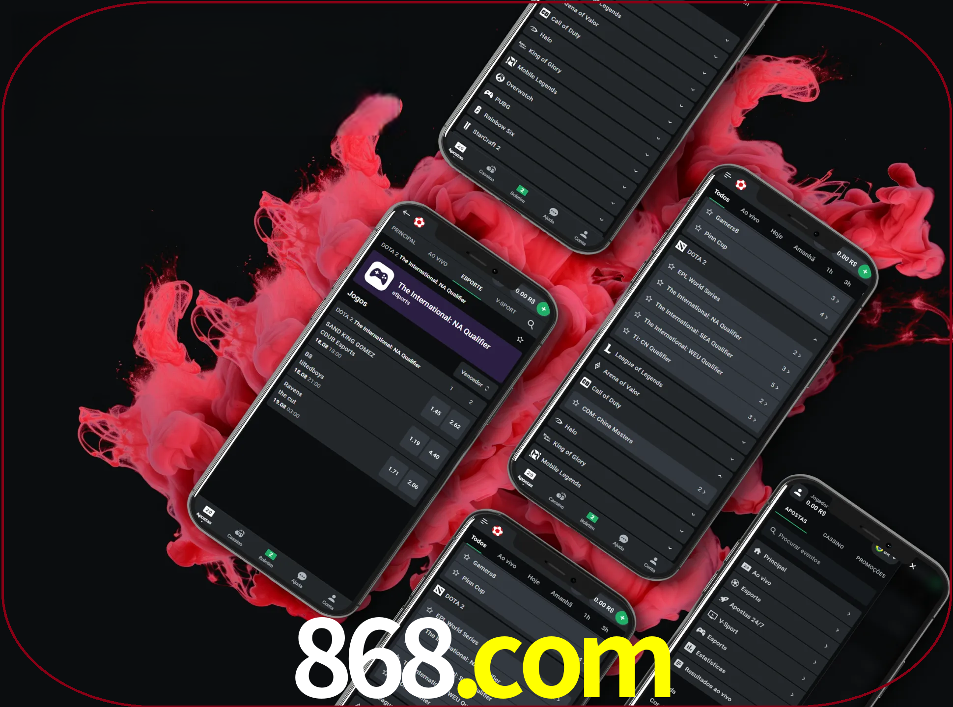 Se o seu smartphone não for compatível com a aplicação, esta opção do 868 ajudá-lo-á a desfrutar do jogo.