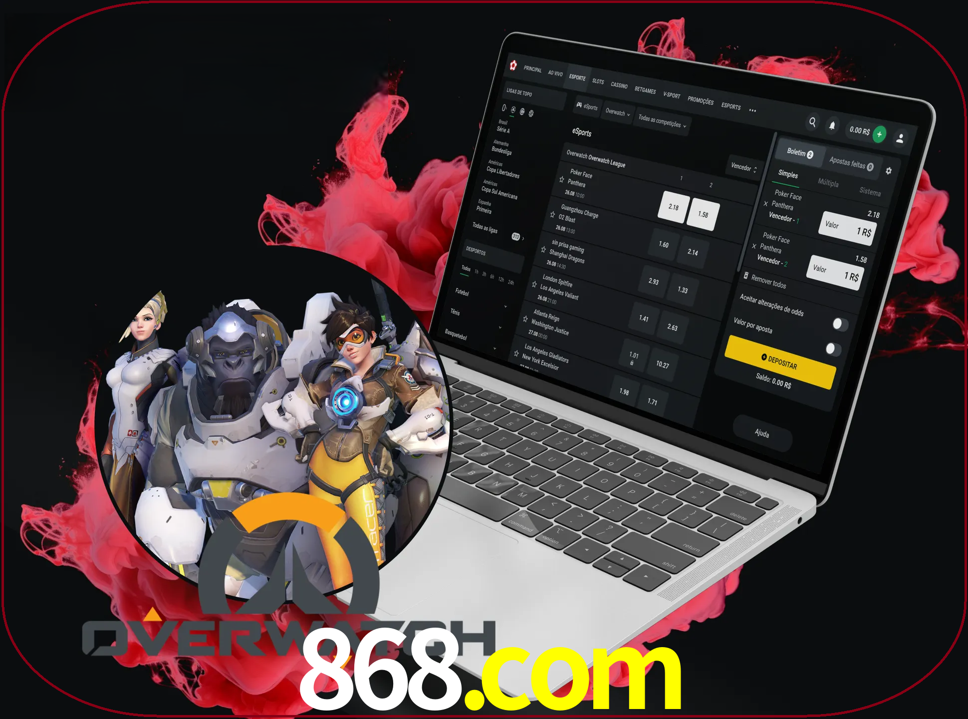 Os fãs deste fantástico jogo apreciarão a abundância de jogos e podem também ganhar dinheiro real apostando no 868.